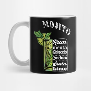 Mojito Cocktail Drink Run Menta Mug